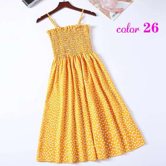 Women Summer Flower Chiffon