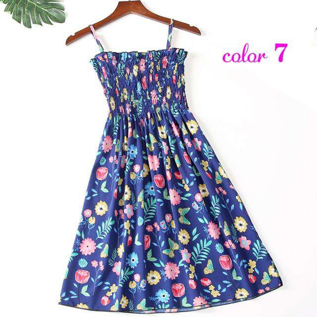 Women Summer Flower Chiffon