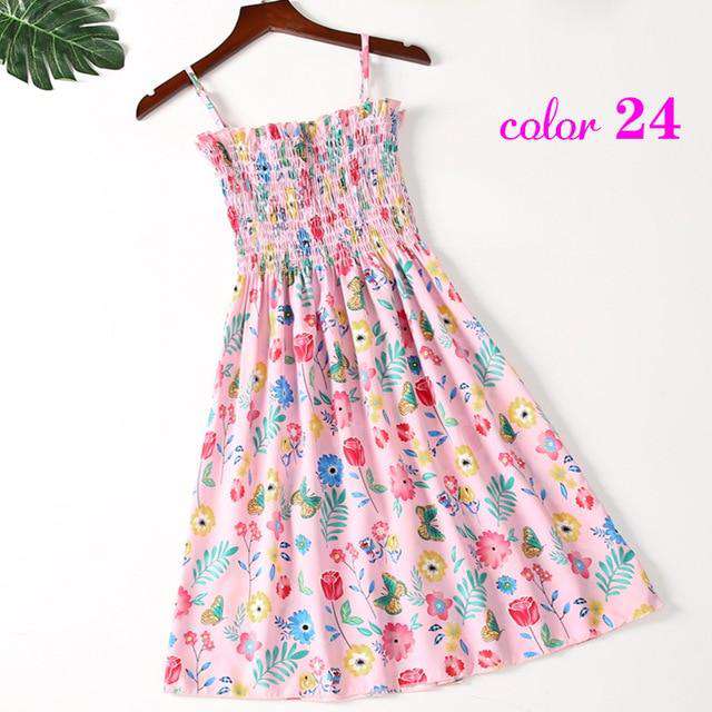 Women Summer Flower Chiffon