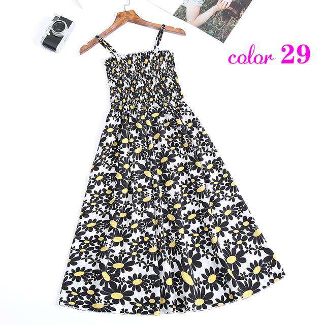 Women Summer Flower Chiffon