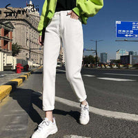 White Jeans for Women High Wais